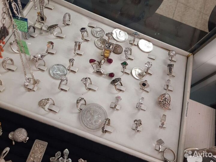 Серебро 925 пробы. Ассортимент бутика. Новое