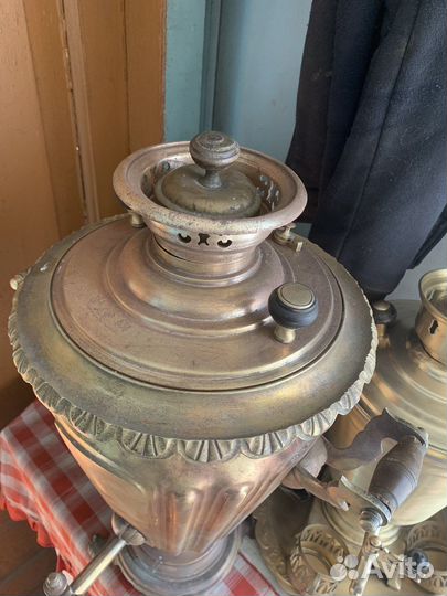 Самовары на дровах царские и СССР