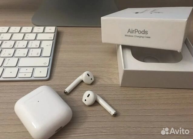 AirPods 2 Premium+ (Гарантия и Подарок)