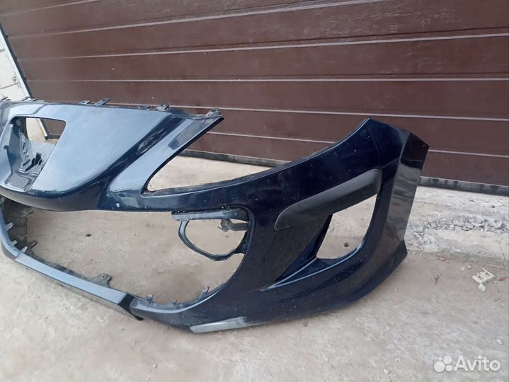 Бампер передний Пежо 308 Peugeot 308 дорестайлинг