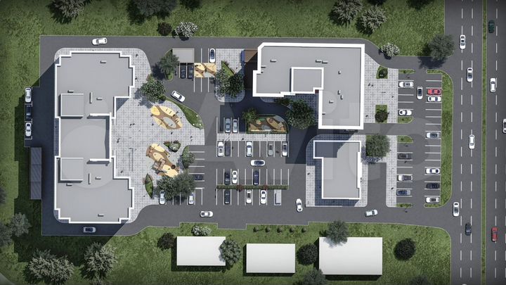 2-к. квартира, 77,5 м², 2/15 эт.