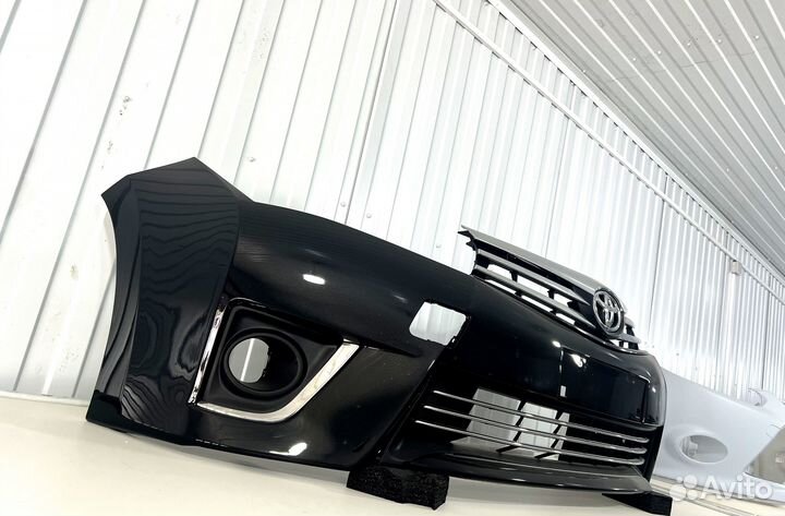 Бампер передний на Toyota Corolla 180