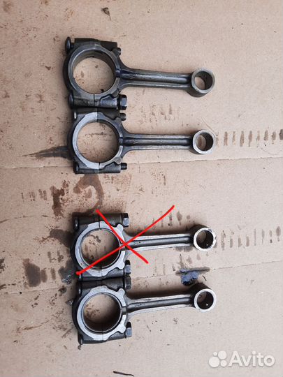 Коленвал, шатун yamaha fzr 250