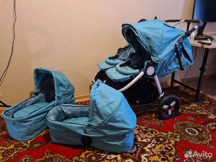 Коляска для двойни Bumbleride Indie Twin