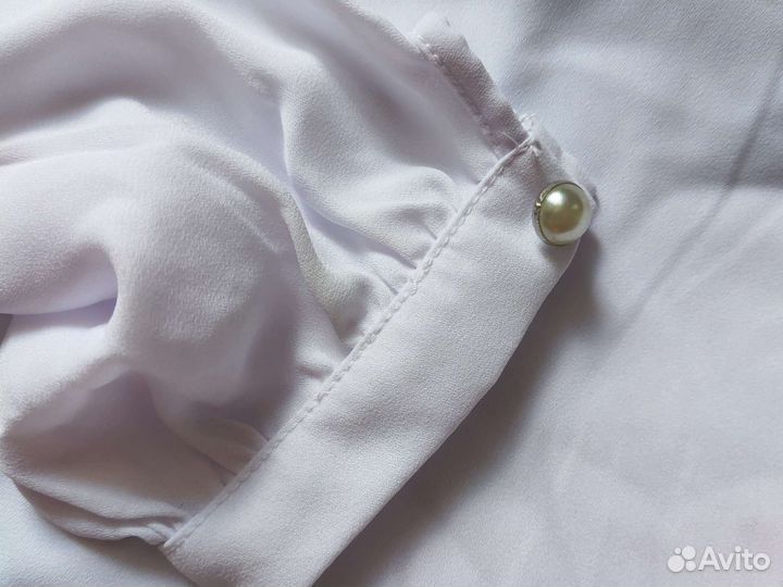 Блузка белаядля девочки