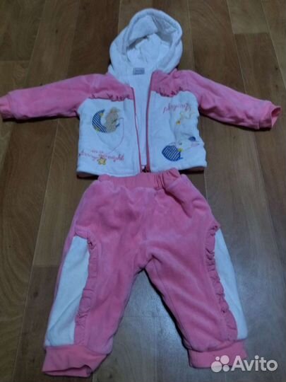 Костюмчик тёплый на девочку