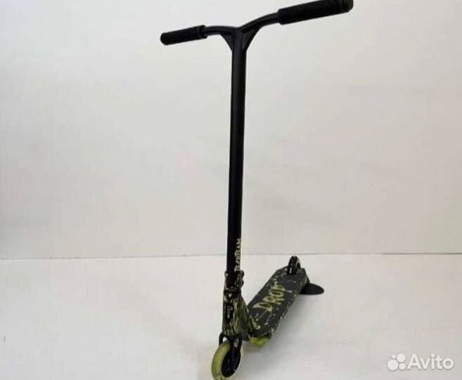 Трюковой самокат TechTeam Drop green