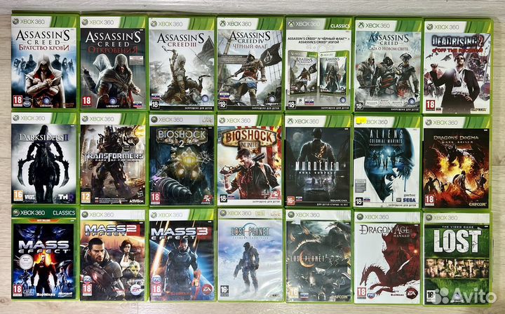 Диски для Xbox 360 (Лицензия)