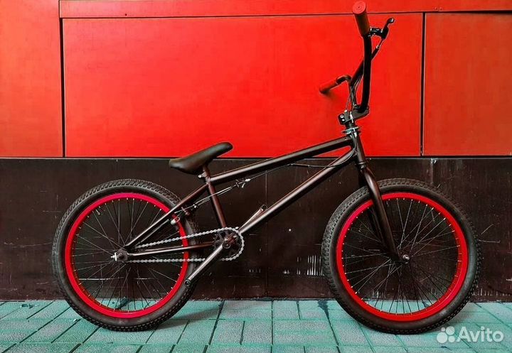 Трюковой велосипед bmx алюминиевая рама