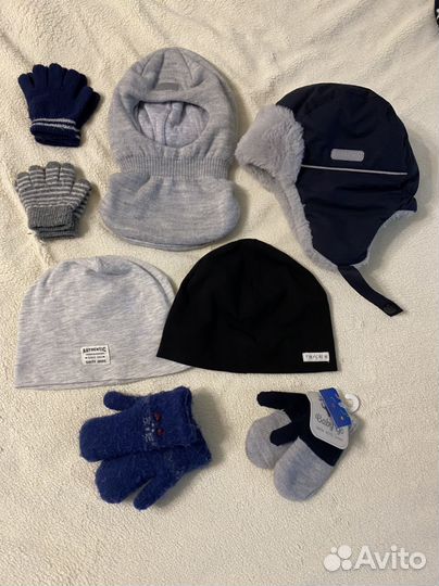 Шапки, перчатки, варежки детские