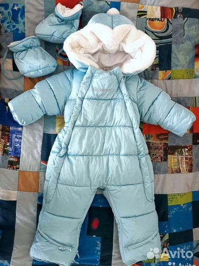 Детский комбинезон-трансформер зима-осень