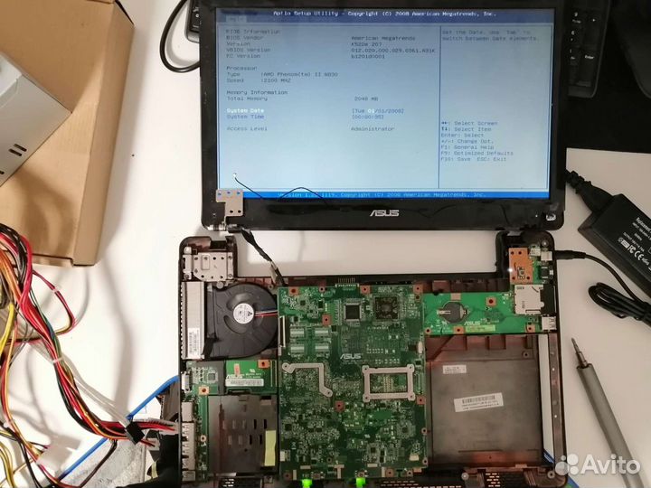 Запчасти для ноутбука Asus K52