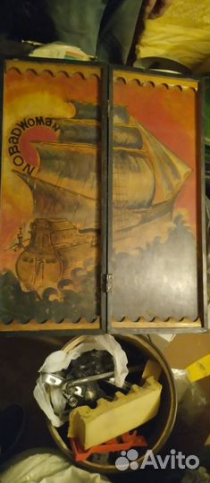 Ящик для нард ручная работа