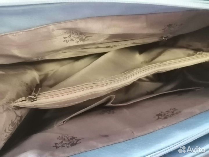 Сумка голубая