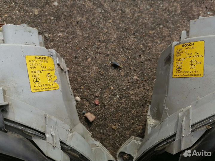 Оптика Mercedes w 203