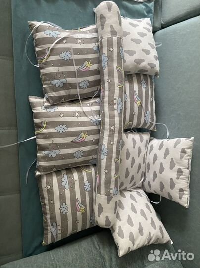 Бортики в кроватку