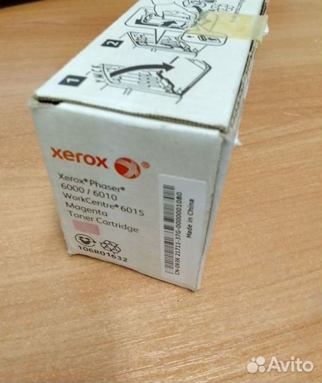 Картридж xerox 106R01632 Пурпурный Оригинал