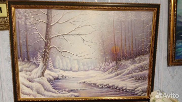 Картина маслом на холсте