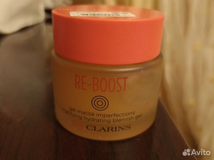 Clarins re boost гель матирующий 50мл