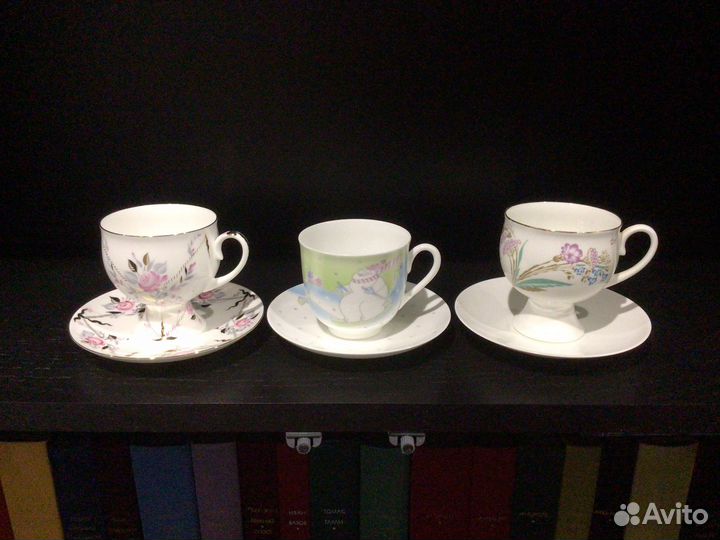 Костяной фарфор лфз кофейная пара