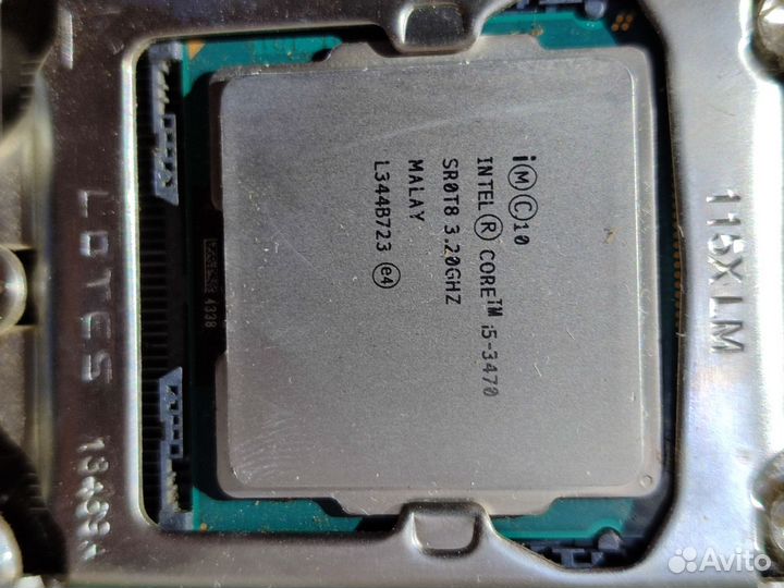 Процессор Intel Core I5 3470