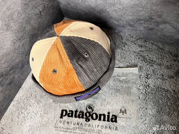 Кепка докер Patagonia вельвет 2025