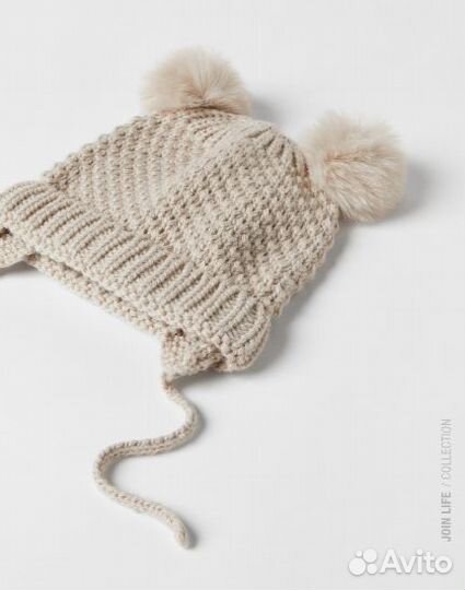 Комплект шапка и снуд Zara 0-1 (48см)