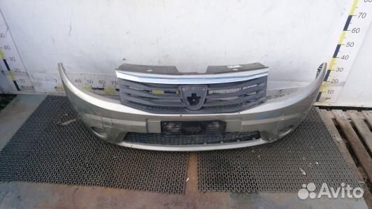 Бампер передний dacia sandero 1 (BBR10G501)
