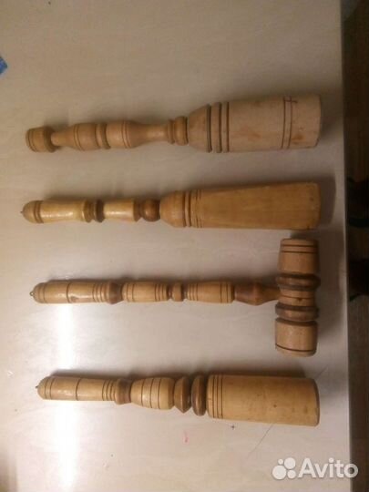 Кухонные приборы из дерева, ручная работа