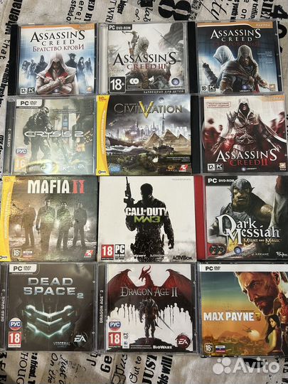 Игры для пк на дисках