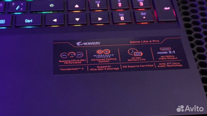 Aorus 15P YD RTX 3080 16GB gddr6 / Игровой ноутбук