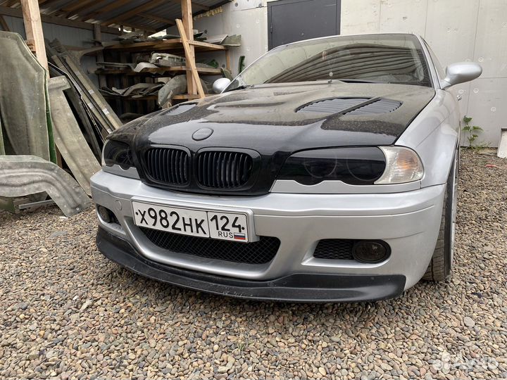 Капот gtr bmw 3 e46 купе