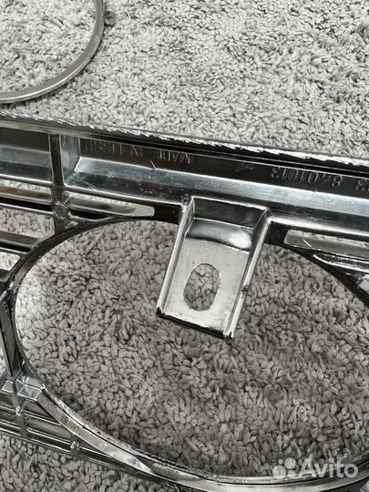 Ваз 2103 новая половинка хром решетки левая