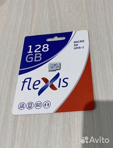 Карта памяти MicroSD Flexis 128GB (fmsd128GU1)