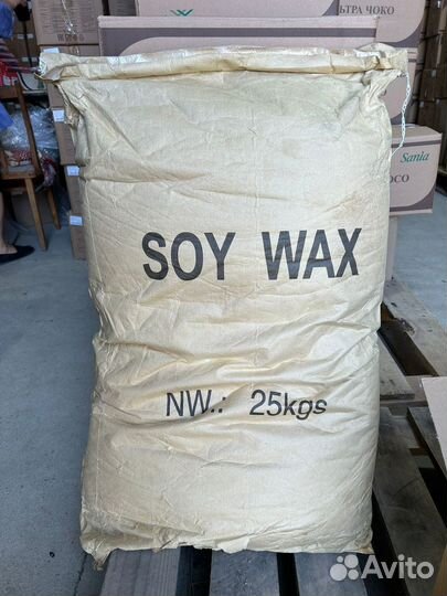 Соевый воск И кокосовый воск для свечей