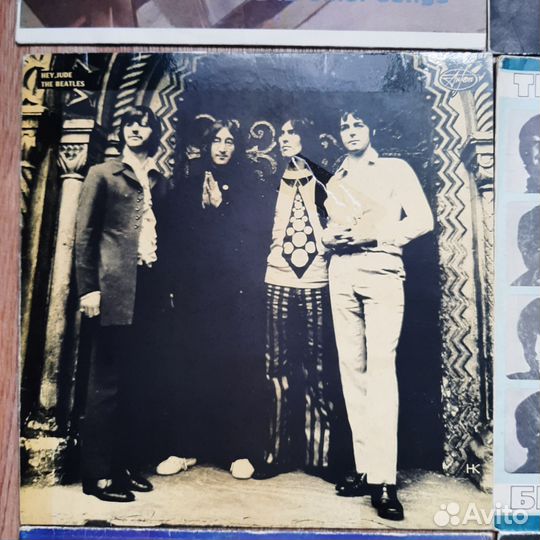 Виниловые пластинки the beatles