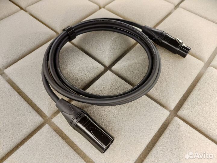 Xlr штекер на xlr гнездо mr. Cable vulcan p23 2м