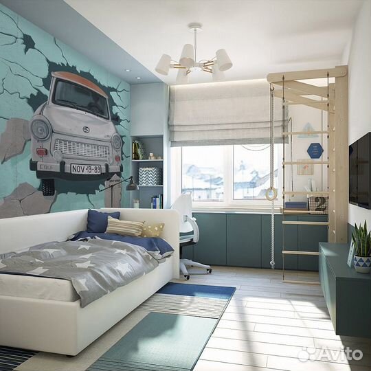 Детские фотообои 