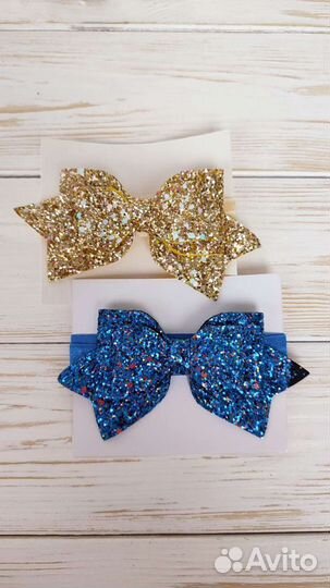 Повязка бантик на голову