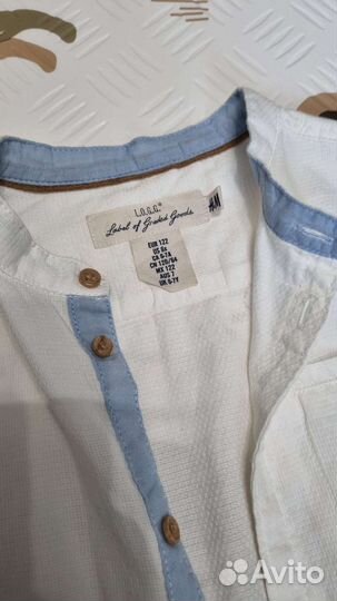 Рубашка и брюки 122 и 128