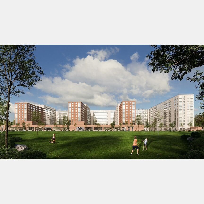 3-к. квартира, 59,8 м², 1/13 эт.
