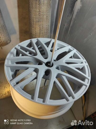 Порошковая покраска, металлизация