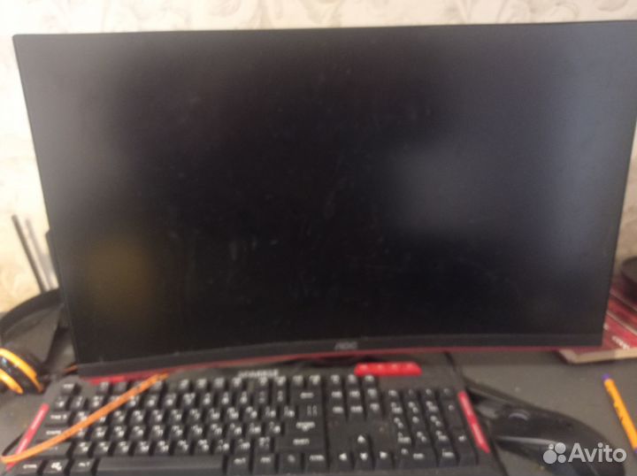 Игровой монитор AOC 144 гц FHD 24 Дюйма