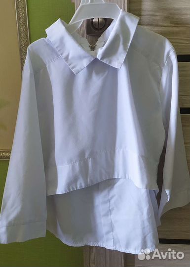 Блузка белая, 134
