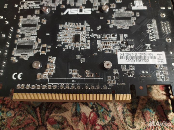 Видеокарта Asus gtx 550Ti