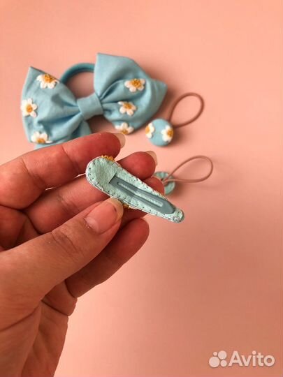 Заколка для волос ручной работы