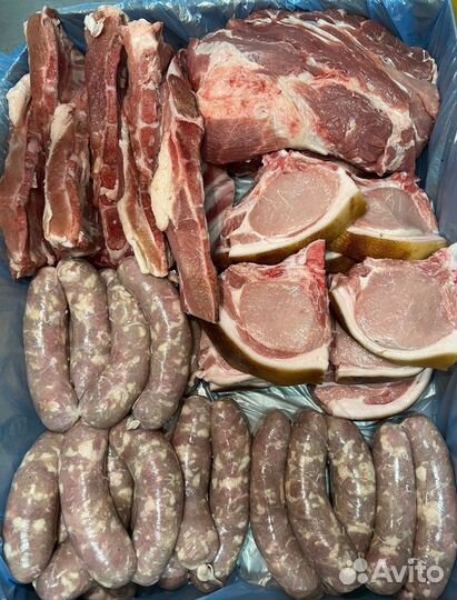 Мясной набор для шашлыка. Мясо свинина