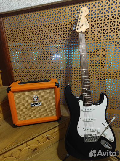 Fender Squire Affinity Комбик. Электрогитара