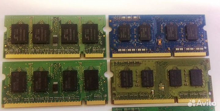 Озу - разная память DDR (комп) и SO-dimm (ноутбук)