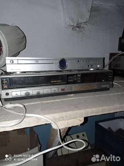 DVD плеер, диски, касеты